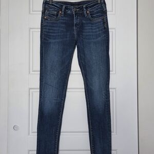 Silver Jeans Skinny Low Rise Classic Blue Women's ***Never Worn***